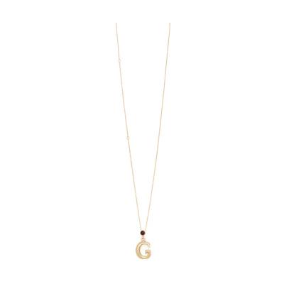 (Women) Chloe G Pendant Necklace for Women - Gold CHC23SFO5GBAM9DA