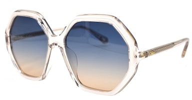 (Women) Chloe Geometric Frame Irregular Shape Sunglasses - Jie Xin Series. CH0008SA-002 (Women) Chloe Geometric Frame Irregular Shape Sunglasses - Jie Xin Series. CH0008SA-002