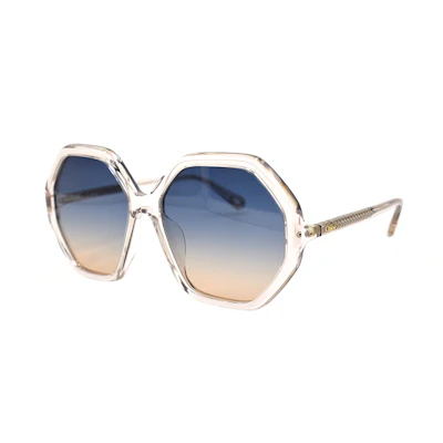(Women) Chloe Geometric Frame Irregular Shape Sunglasses - Jie Xin Series. CH0008SA-002