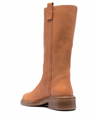 (Women) Chloe High-Top Boots 'Brown' CHC21W52079210 Lookbook (Women) Chloe High-Top Boots 'Brown' CHC21W52079210