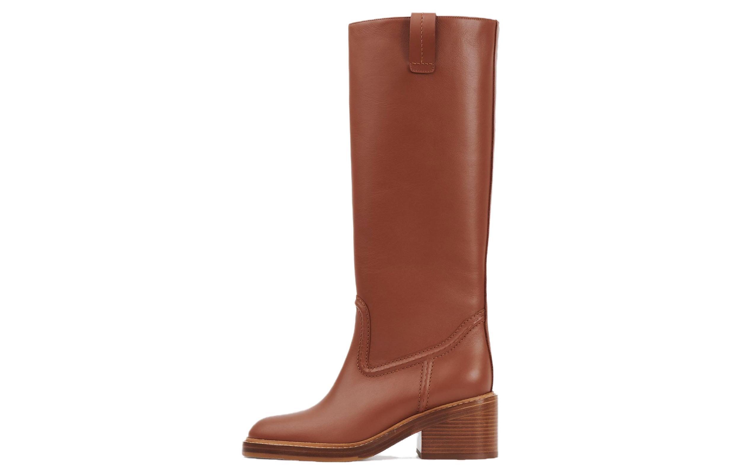 (Women) Chloe High-Top Boots 'Caramel' CHC23W684GB242