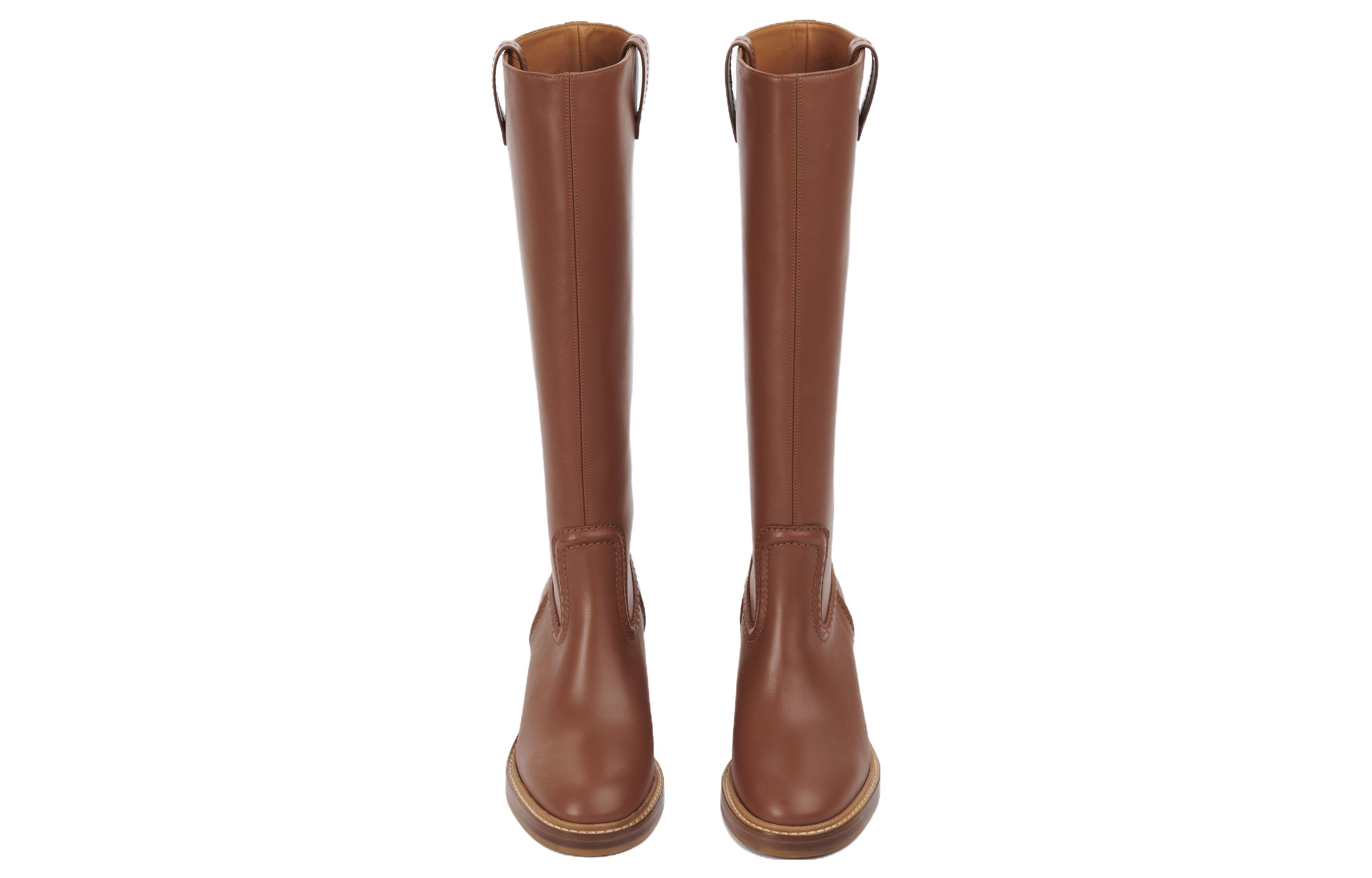 Lookbook (W) 끌로에 카라멜 하이탑 부츠 (Keulloe kaamel haiteop buteu) CHC23W684GB242