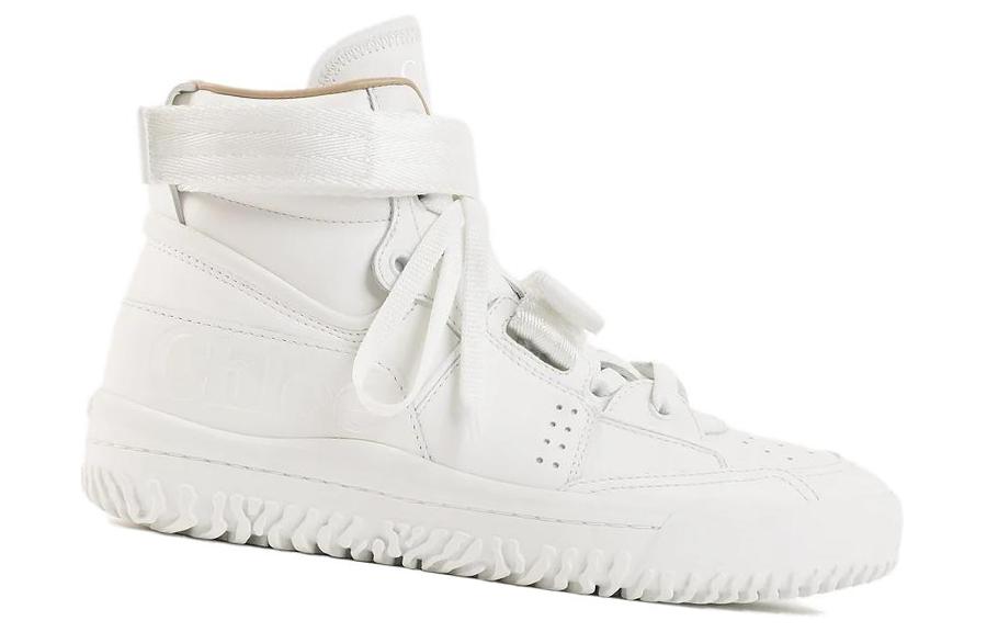 Order (W) Chloe Baskets Montantes ''Fashion Bout Rond Blanc'' CHC22U64642101