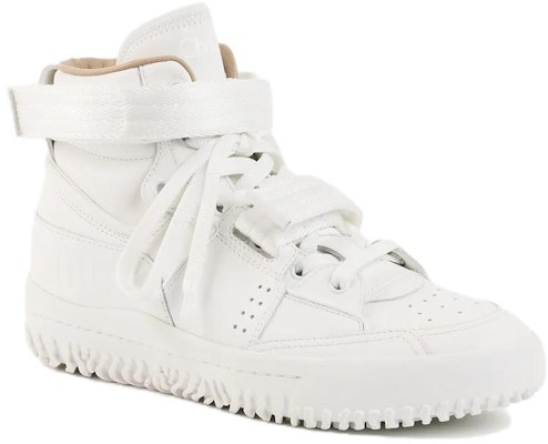 (Women) Chloe High-Top Sneaker 'Fashion Round Toe White' CHC22U64642101 Lookbook (Women) Chloe High-Top Sneaker 'Fashion Round Toe White' CHC22U64642101