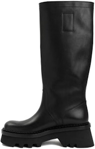 (W) 끌로에 블랙 가죽 하이탑 스니커즈 (Chloe Black Leather High-top Sneakers) CHC23W926EX001 Buy (W) 끌로에 블랙 가죽 하이탑 스니커즈 (Chloe Black Leather High-top Sneakers) CHC23W926EX001