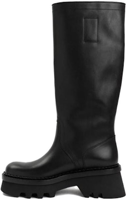 (Women) Chloe High-Top Sneaker 'Black Leather Comfort' CHC23W926EX001 Buy (Women) Chloe High-Top Sneaker 'Black Leather Comfort' CHC23W926EX001