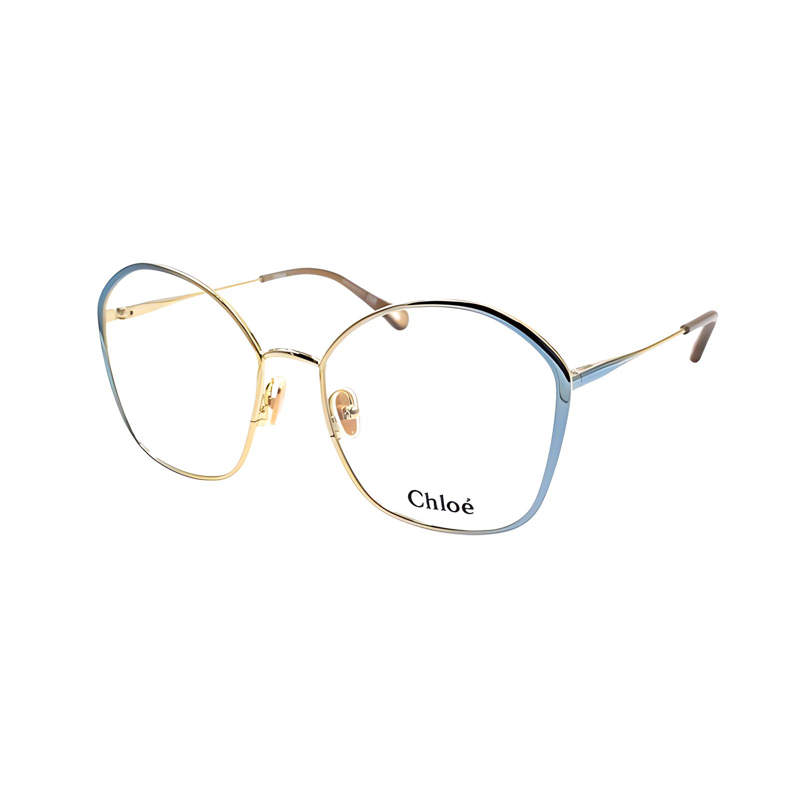 (Women) Chloe Holiday Travel Edition Irregular Alloy Optical  Glasses. CH0017OA-002