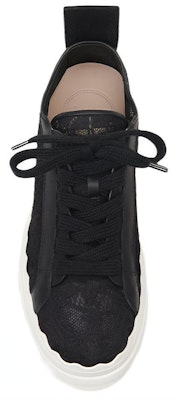 (Women) Chloe Lace Leather Cutout 'Black' CHC19U108D2001 Lookbook (Women) Chloe Lace Leather Cutout 'Black' CHC19U108D2001