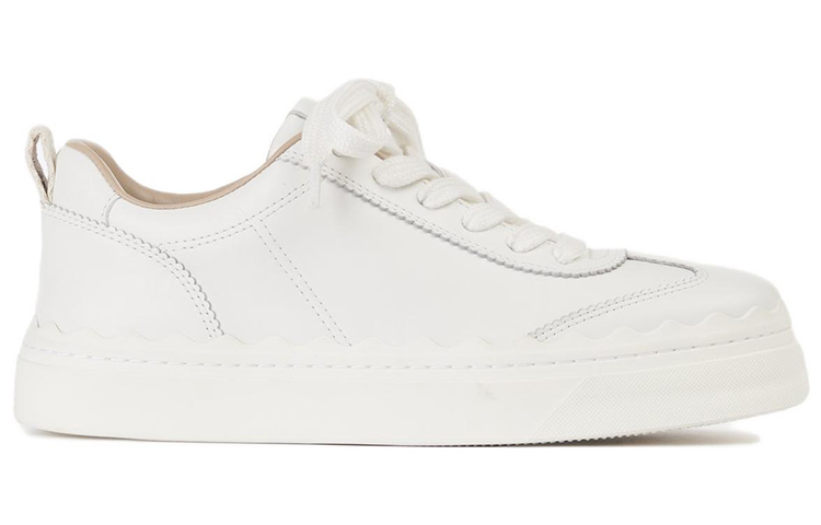 (W) Chloe Lauren 'White Fashion Sneaker' 圖 2
