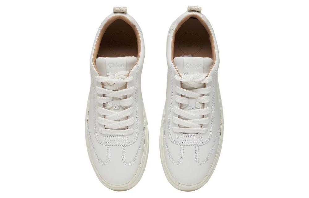 (W) Chloe Lauren 'White Fashion Sneaker' 圖 5