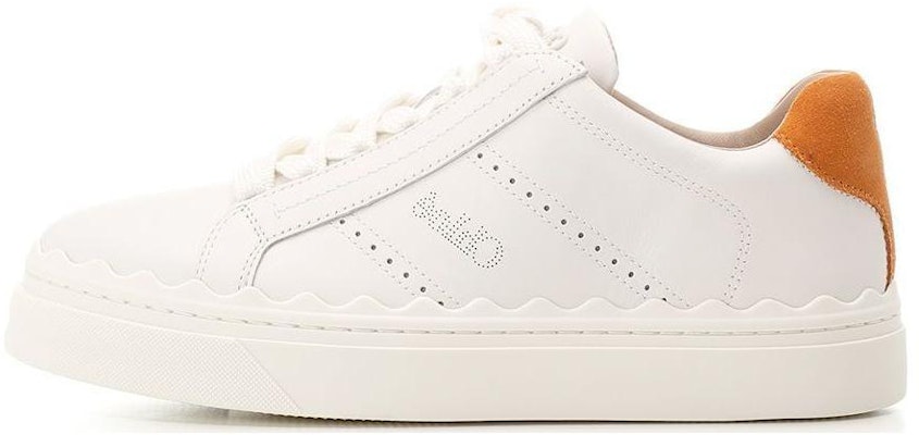 (Women) Chloe Lauren 'White Leather Low-Top' CHC23W953GM25U Buy (Women) Chloe Lauren 'White Leather Low-Top' CHC23W953GM25U