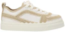 Order (W) Chloe Lauren ''Sneakers Basse in Pelle Bianca'' CHC23S790BT101