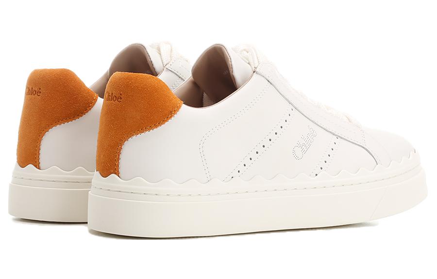 Lookbook (W) Chloe Lauren ''Scarpe Basse in Pelle Bianca'' CHC23W953GM25U