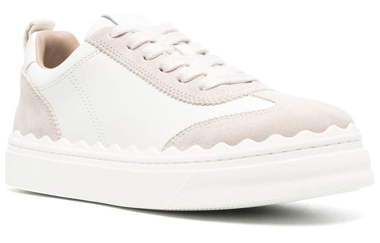 (W) Chloe Lauren 'White Pink' 圖 2