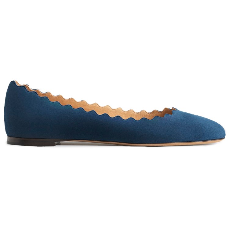 (W) Chloe Lauren Ballet Flat 'Enamel Blue' 圖 2