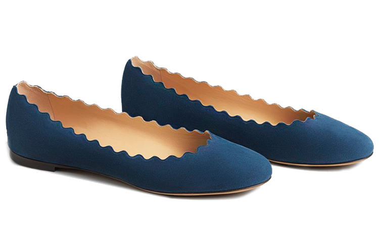 (W) Chloe Lauren Ballet Flat 'Enamel Blue' 圖 4