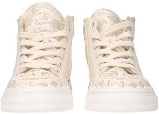 (W) クロエ ローレン ハイカット ライトベージュレース CHC21S413D26J1 Shop (W) クロエ ローレン ハイカット ライトベージュレース CHC21S413D26J1