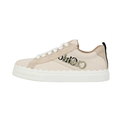 (W) Chloe Lauren Low-Top Sneaker 'Beige Embroidery'