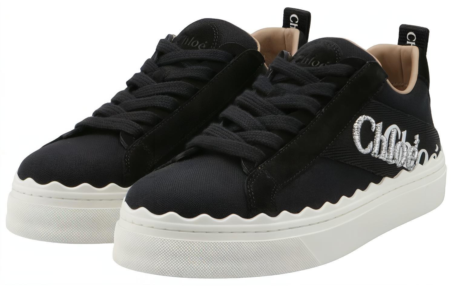 Lookbook (W) Zapatillas Chloe Lauren 'Negras' CHC21U108Q7-001