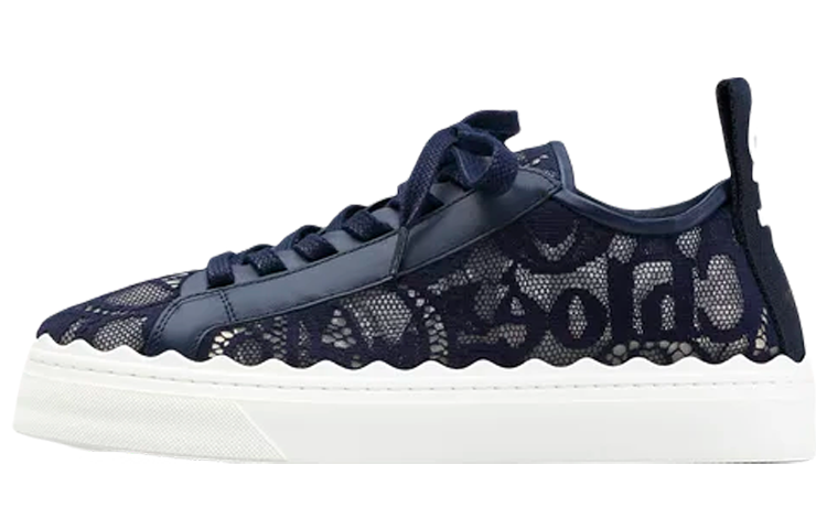 (W) Chloe Lauren Sneakers 'Blue Lace'