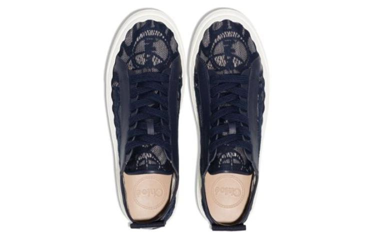 (W) Chloe Lauren Sneakers 'Blue Lace' 圖 5