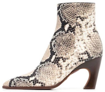 (W) クロエ パイソン柄レザーアンクルブーツ C23S756CT091 Buy (W) クロエ パイソン柄レザーアンクルブーツ C23S756CT091