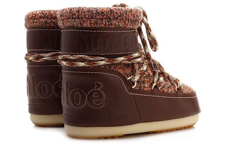 Lookbook (Women) Chloe Leather Ankle Boots 'Warm Wrap Deep Brown' CHC21W534W0-25N