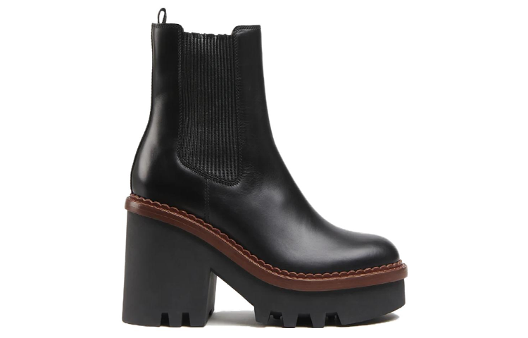 (W) Chloe Leather Boots 'Black CMFT Chelsea' 圖 2