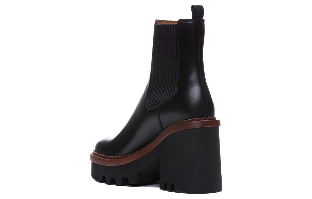 (W) Chloe Leather Boots 'Black CMFT Chelsea' 圖 4