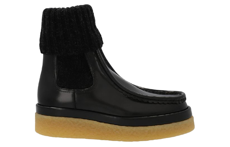 (W) Chloe Leather Chelsea Boot 'Black Fashion' 圖 2