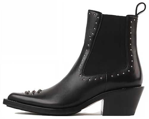 (W) 끌로에 심플 컴포트 블랙 가죽 첼시 부츠 CHC22W705AV001 Buy (W) 끌로에 심플 컴포트 블랙 가죽 첼시 부츠 CHC22W705AV001