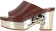 Buy (W) Chloe Tumit Kasut Kulit 'Fashion Mule Coklat' CHC23U863D925L