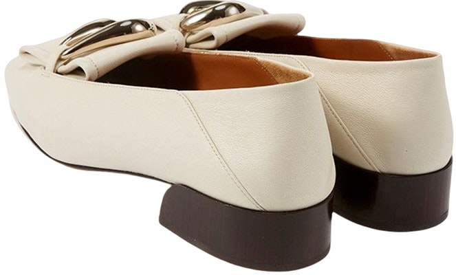 (W) "Chloe Tacón Grueso de Cuero 'Moda Blanca'" CHC21A47684121 Order (W) "Chloe Tacón Grueso de Cuero 'Moda Blanca'" CHC21A47684121