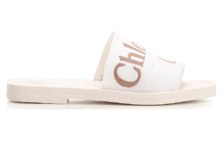 (W) Chloe Leather CMFT Slide 'White' 圖 2