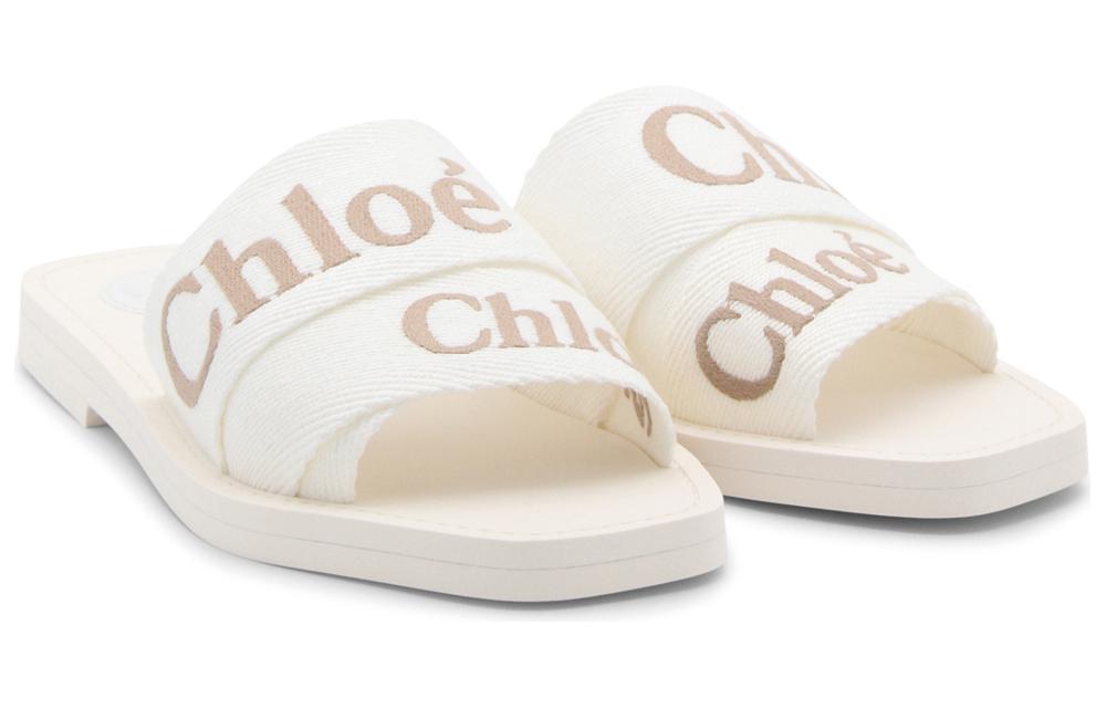 (W) Chloe Leather CMFT Slide 'White' 圖 3