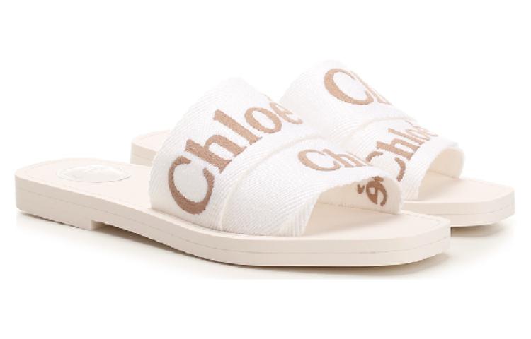 (W) Chloe Leather CMFT Slide 'White' 圖 4