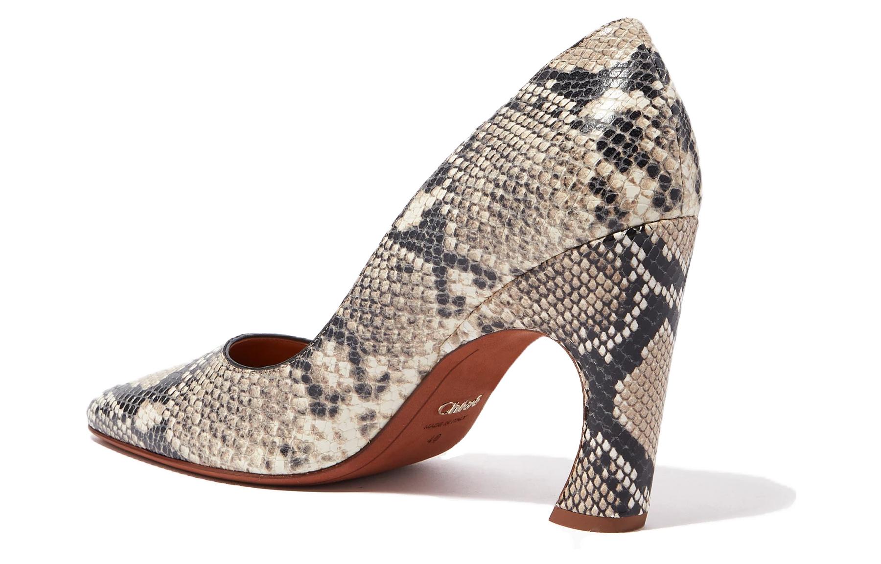 (W) Chloe Leather High Heels 'Fashion CMFT Brown' 圖 4