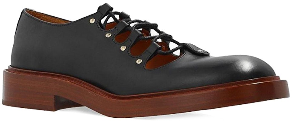 (Women) Chloe Leather Lace-Up Low Top 'Black' CHC22S563L0001 Order (Women) Chloe Leather Lace-Up Low Top 'Black' CHC22S563L0001
