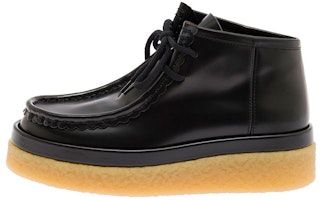 (Women) Chloe Leather Lace-Up Platform Ankle Boots 'Black' CHC22A66706001 (Women) Chloe Leather Lace-Up Platform Ankle Boots 'Black' CHC22A66706001