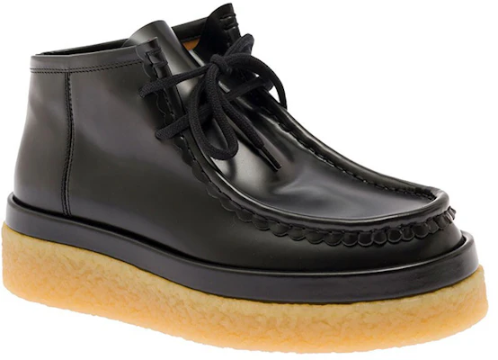 (W) Botas Negras de Plataforma con Cordones de Cuero Chloe para Mujer CHC22A66706001 Order (W) Botas Negras de Plataforma con Cordones de Cuero Chloe para Mujer CHC22A66706001