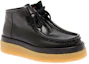 Order (W) Botas Negras de Plataforma con Cordones de Cuero Chloe para Mujer CHC22A66706001