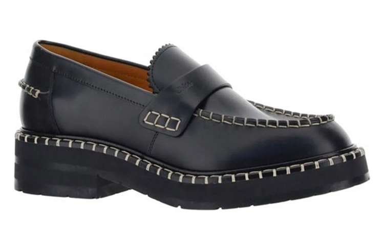 (W) Chloe Leather Loafer 'Black Fashion' 圖 3