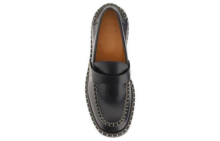 (W) Chloe Leather Loafer 'Black Fashion' 圖 4