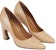 (W) Kasut Tumit Chloe Kulit 'Keanggunan Ringkas - Beige Krip' CHC23W959GD268