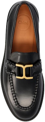(W) Chloe Mocasín de Piel Punta Redonda 'Negro' CHC23A911EY001 Lookbook (W) Chloe Mocasín de Piel Punta Redonda 'Negro' CHC23A911EY001