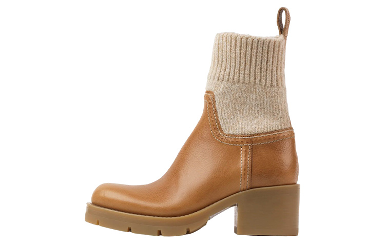 Buy (W) Chloe Sepatu Boots Kulit Geser 'Cokelat Fashion' CHC22W710AT219