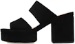 Buy (W) Chloe Scarpe Sabot Tacco Largo in Pelle ''Fashion Mule Nero'' CHC23S784CJ001