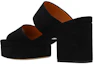 Shop (W) Chloe Scarpe Sabot Tacco Largo in Pelle ''Fashion Mule Nero'' CHC23S784CJ001