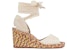 (Women) Chloe Leather Wedge Sandal 'White Fashion' CHC23U836DM122