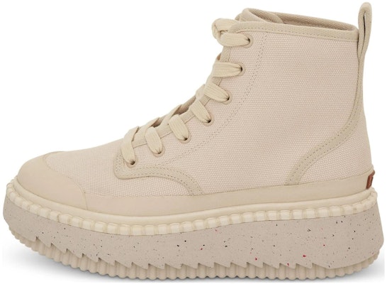 (Women) Chloe Lilli Canvas Lace-Up Chunky Boots 'Sand' CHC22W6960827J Buy (Women) Chloe Lilli Canvas Lace-Up Chunky Boots 'Sand' CHC22W6960827J